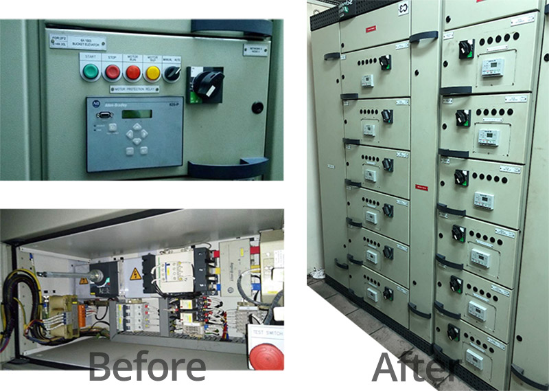 Control Panel Up-gradation with minimum process Downtime