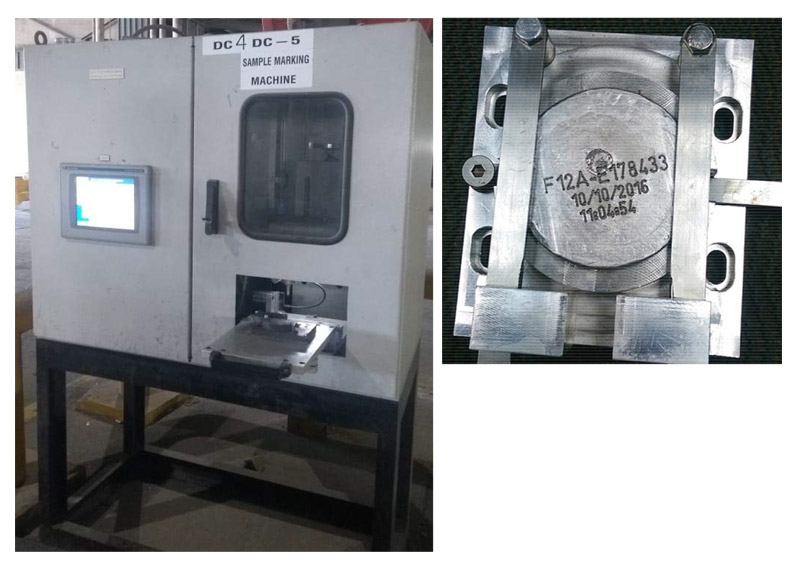 Billet/Ingot Sample Identification and Marking Systems